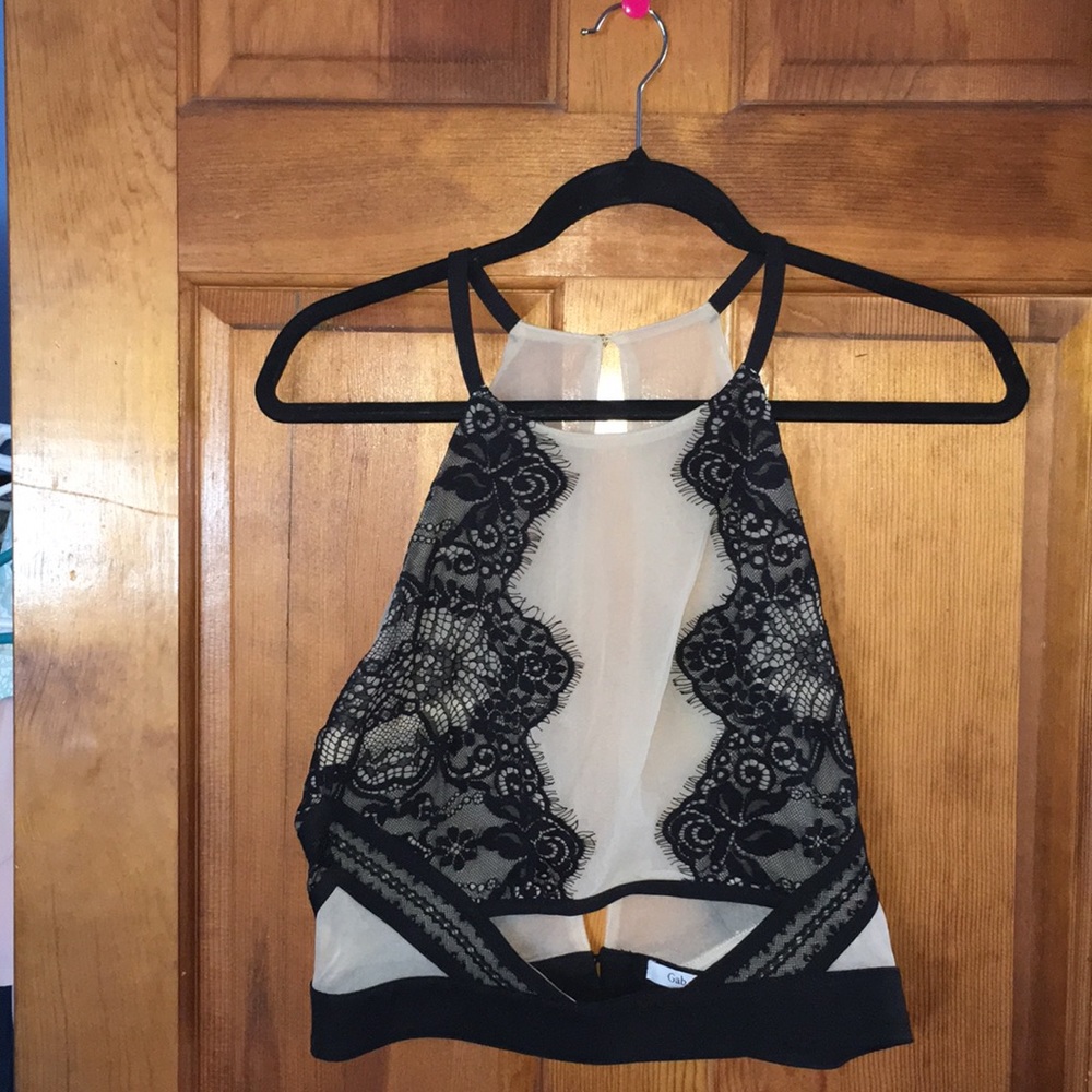 Gab and Kate halter top